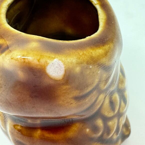 Owl toothpick holder ceramic - Picture 9 of 9